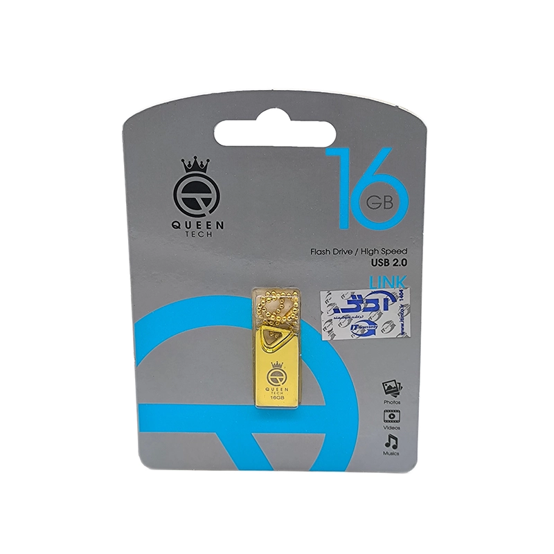 فلش مموری کوئین تک مدل LINK USB 2.0 ظرفیت 16 گیگابایت 