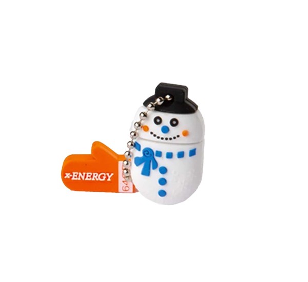فلش مموری ایکس-انرژی مدل snowman ظرفیت 64 گیگابایت